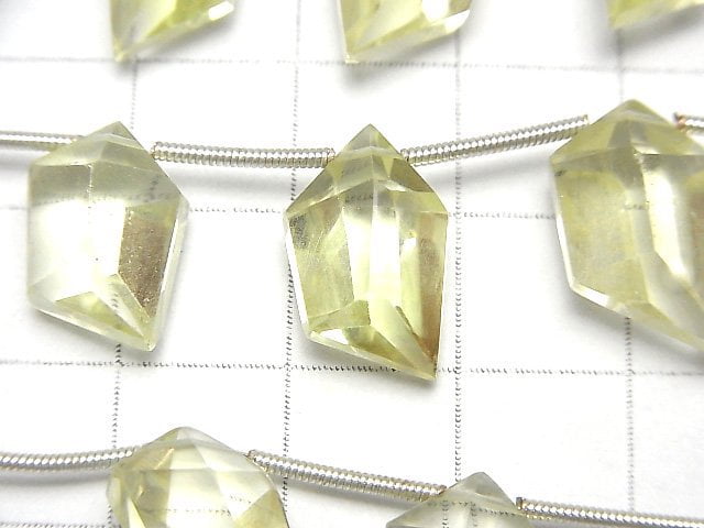 [Video]High Quality Lemon Quartz AAA- Spindle Cut 1strand (8pcs)