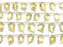 [Video]High Quality Natutal Champagne Color Quartz AAA- Spindle Cut 1strand (8pcs)