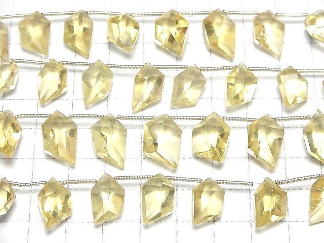 [Video]High Quality Natutal Champagne Color Quartz AAA- Spindle Cut 1strand (8pcs)