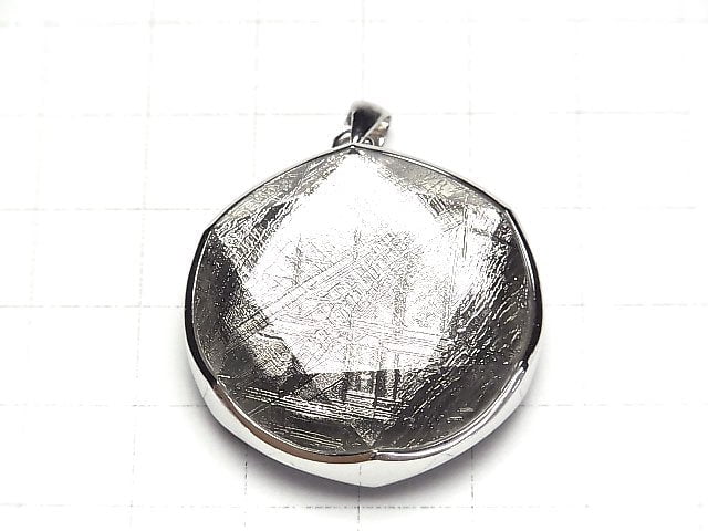 [Video] Kenya Sericho Pallasite Meteorite xMeteorite Pendant 32mm Silver925