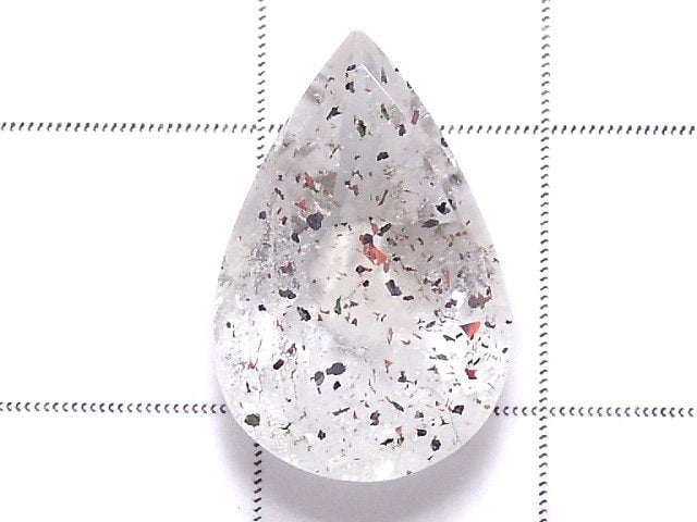 [Video][One of a kind] High Quality Lepidocrocite in Quartz AAA- Loose stone Faceted 1pc NO.16