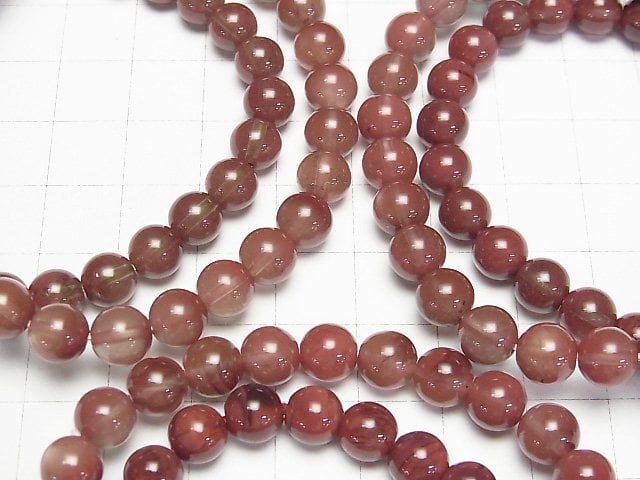 [Video] Tibetan Orange Labradorite AA++ Round 7-7.5mm Bracelet