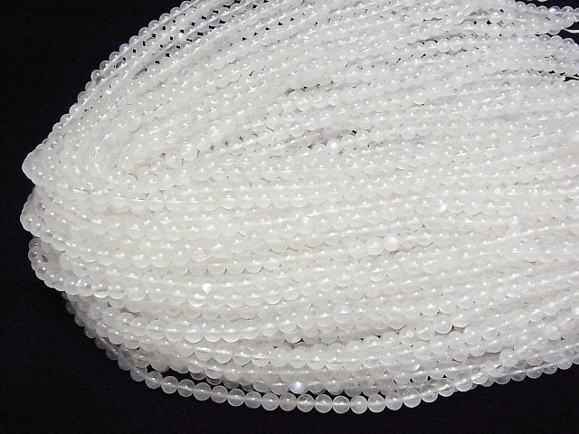 [Video] Royal Blue Moonstone AA++ Round 5mm 1strand beads (aprx.15inch/37cm)
