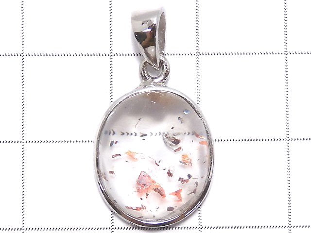 [Video][One of a kind] High Quality Lepidocrocite in Quartz AAA- Pendant Silver925 NO.7