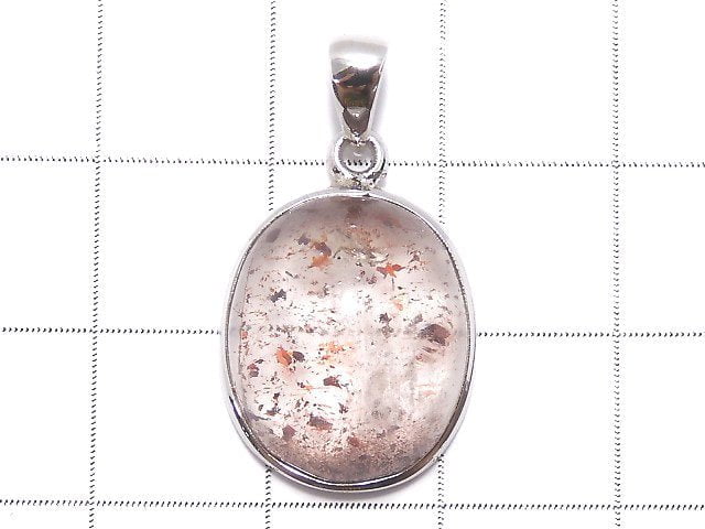 [Video][One of a kind] High Quality Lepidocrocite in Quartz AAA- Pendant Silver925 NO.8