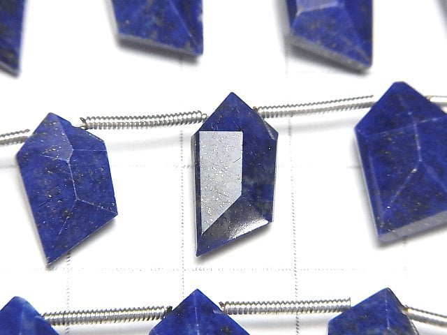 [Video]High Quality Lapislazuli AAA- Spindle Cut 1strand (8pcs)