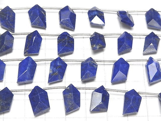 [Video]High Quality Lapislazuli AAA- Spindle Cut 1strand (8pcs)