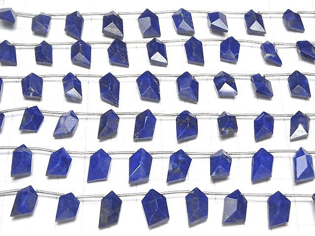 [Video]High Quality Lapislazuli AAA- Spindle Cut 1strand (8pcs)