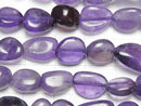 [Video]Amethyst AA Nugget 1strand beads (aprx.15inch/36cm)