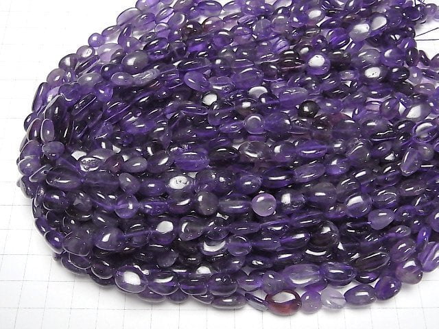 [Video]Amethyst AA Nugget 1strand beads (aprx.15inch/36cm)