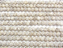 [Video] Linden seed beads Round (Semi Round) 6mm half or 1strand beads (aprx.23inch/58cm)