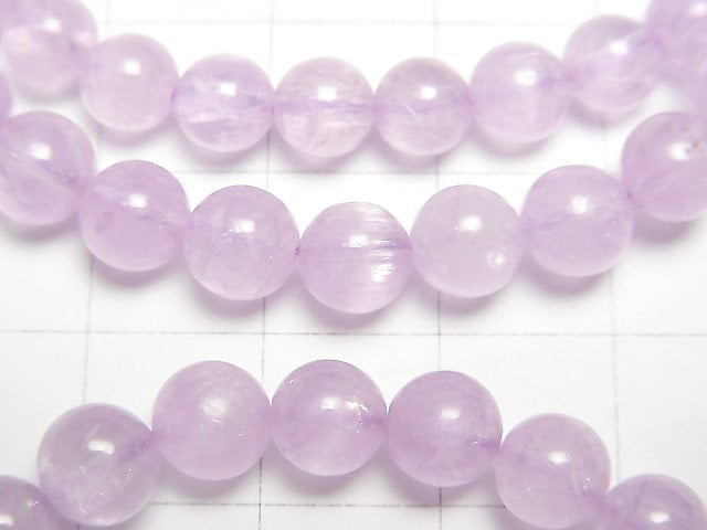 [Video] Nigerian Kunzite AAA Round 6mm Bracelet