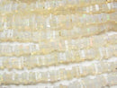 [Video]High Quality Ethiopian Opal AAA- Square Rondelle (disc) half or 1strand beads (aprx.15inch/38cm)