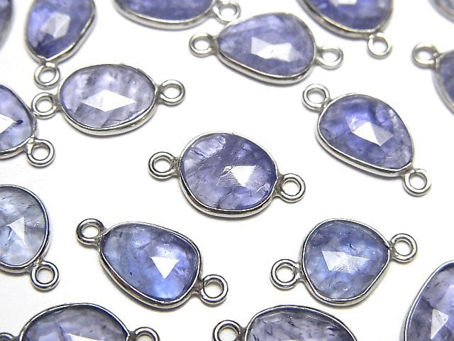 [Video]High Quality Tanzanite AA++ Bezel Setting Freeform Rose Cut [Both Side] Silver925 3pcs