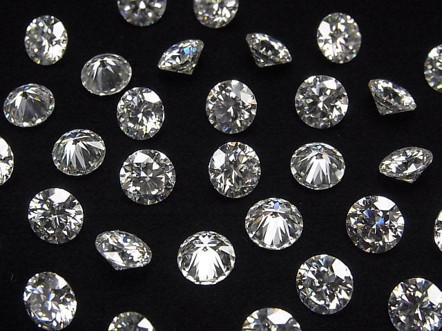 [Video] Moissanite AAA Loose stone Round Faceted 7x7mm [Clear] 1pc