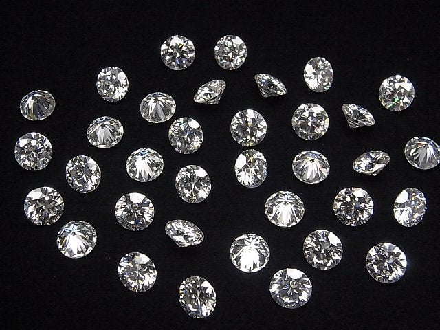 [Video] Moissanite AAA Loose stone Round Faceted 7x7mm [Clear] 1pc