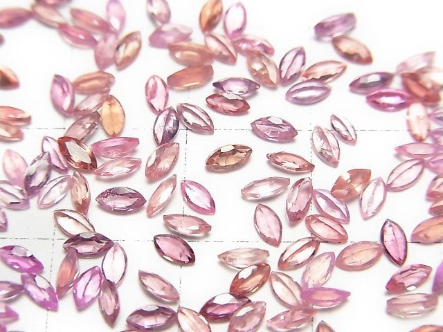 [Video]High Quality Pink Spinel AAA Loose stone Marquise Faceted 4x2mm 10pcs