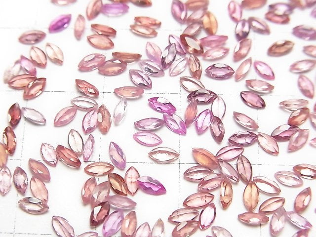 [Video]High Quality Pink Spinel AAA Loose stone Marquise Faceted 4x2mm 10pcs