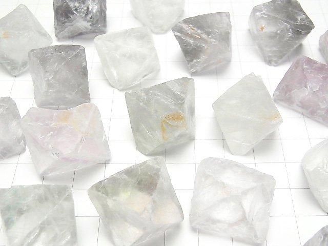 [Video] Multicolor Fluorite 8Faceted Body 5pcs