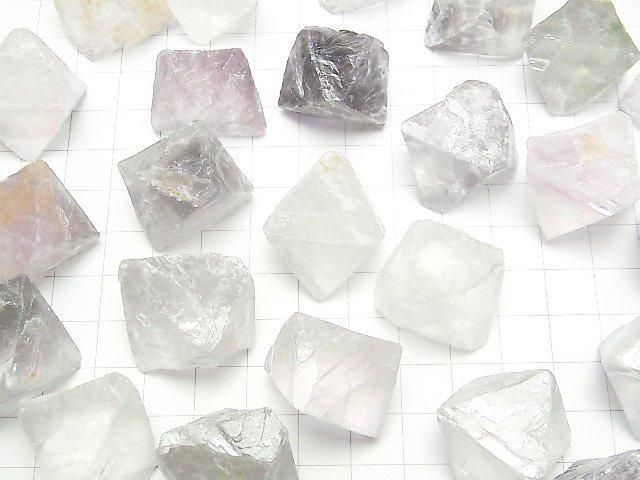 [Video] Multicolor Fluorite 8Faceted Body 5pcs