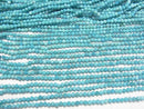 [Video] High Quality! Arizona Kingman Turquoise AAA- Faceted Round 2mm half or 1strand beads (aprx.13inch/31cm)
