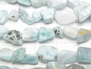 [Video]Larimar Pectolite AA Nugget 1strand beads (aprx.15inch/37cm)