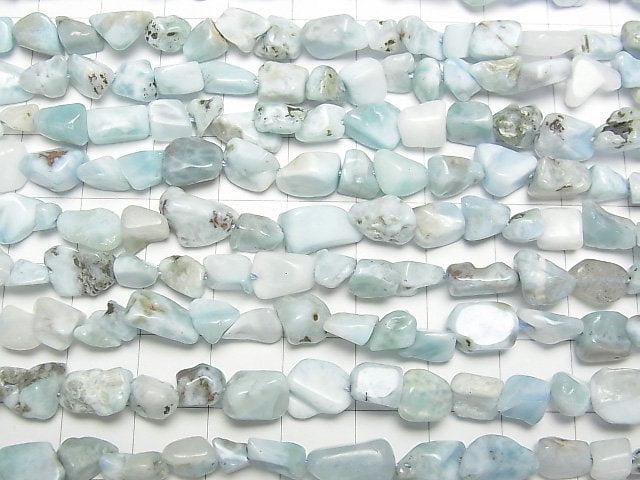 [Video]Larimar Pectolite AA Nugget 1strand beads (aprx.15inch/37cm)