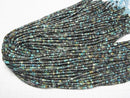 [Video]Turquoise AA Rondelle (Heishi)3x3x2mm 1strand beads (aprx.15inch/38cm)
