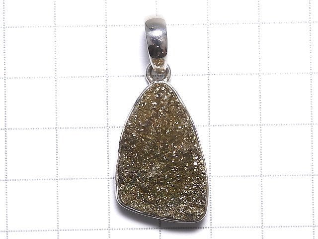 [Video][One of a kind] Pyrite Pendant Silver925 1pc NO.5