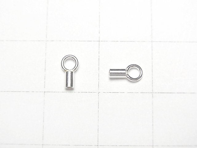 Silver925  End Cap  1mm 2pcs