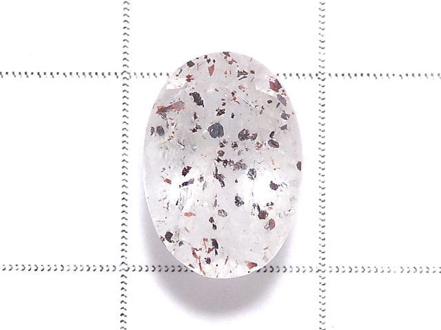 [Video][One of a kind] High Quality Lepidocrocite in Quartz AAA- Loose stone Faceted 1pc NO.22