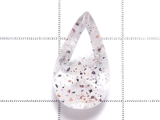 [Video][One of a kind] High Quality Lepidocrocite in Quartz AAA- Loose stone Faceted 1pc NO.31