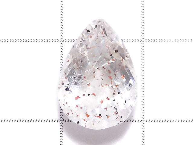 [Video][One of a kind] High Quality Lepidocrocite in Quartz AAA- Loose stone Faceted 1pc NO.34