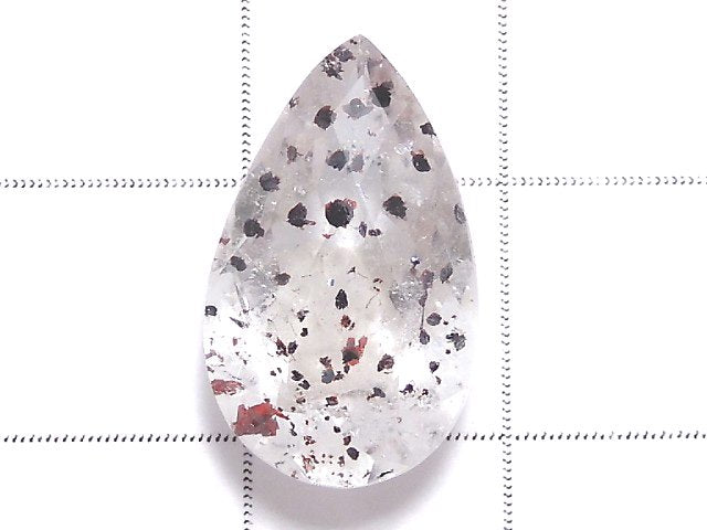 [Video][One of a kind] High Quality Lepidocrocite in Quartz AAA- Loose stone Faceted 1pc NO.39