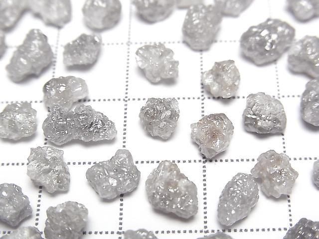 灰白鑽石裸石毛坯 3件