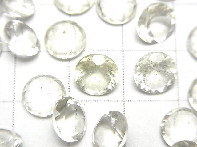 [Video]High Quality Libyan Desert Glass AAA Loose stone Round Faceted 8x8mm 1pc