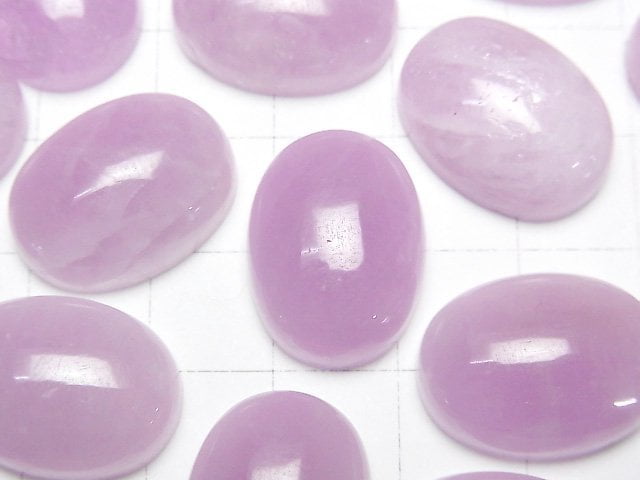 [Video]Kunzite AA++ Oval Cabochon 20x15mm 1pc