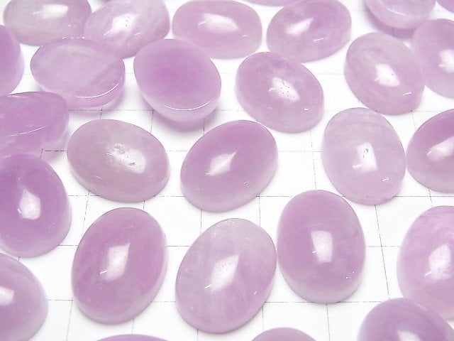 [Video]Kunzite AA++ Oval Cabochon 20x15mm 1pc