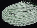 [Video]Green Feldspar Round 6mm 1strand beads (aprx.15inch/37cm)