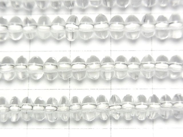 [Video] Crystal AAA- Roundel 6.5x6.5x3.5mm 1strand beads (aprx.15inch/38cm)