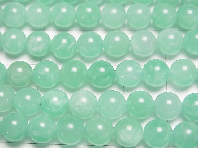 [Video] Mozambique Amazonite AA++ Round 6mm 1strand beads (aprx.15inch/37cm)