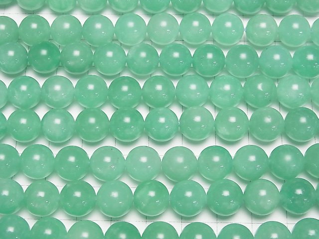 [Video] Mozambique Amazonite AA++ Round 10mm half or 1strand beads (aprx.15inch/36cm)