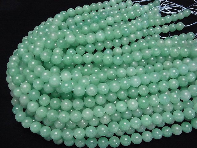 [Video] Mozambique Amazonite AA++ Round 10mm half or 1strand beads (aprx.15inch/36cm)