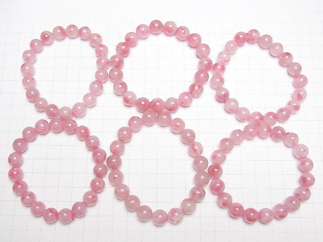 [Video]Rhodonite Silica AAA- Round 10mm Bracelet