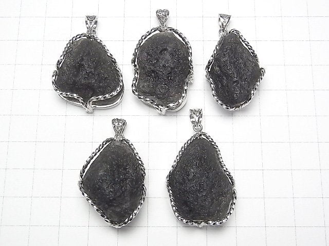 [Video]Agnimanitite Roughlock Nugget Pendant Silver925 1pc