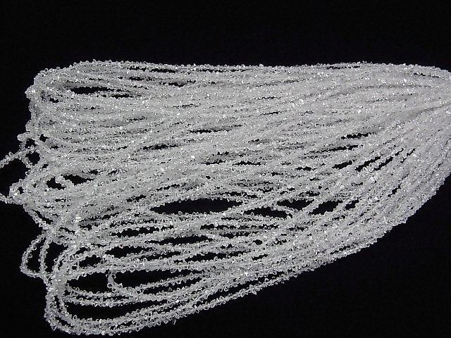 [Video] Afghanistan double point crystal 1strand beads (aprx.15inch/38cm)