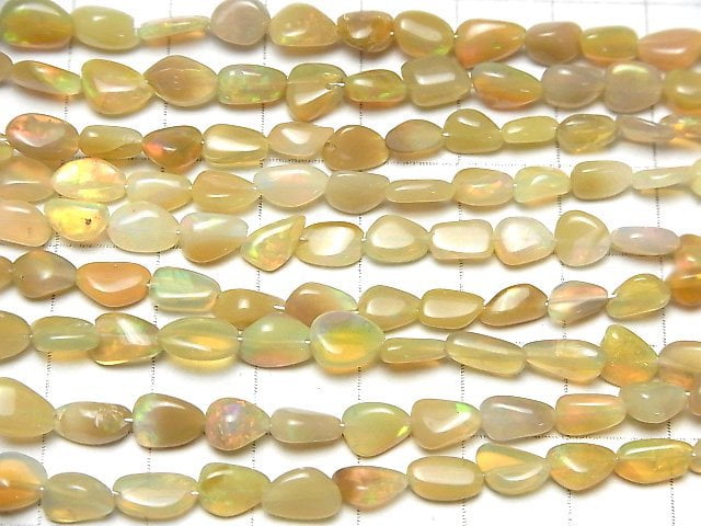 Ethiopia Opal AA+ Nugget 1strand beads (aprx.15inch/36cm)