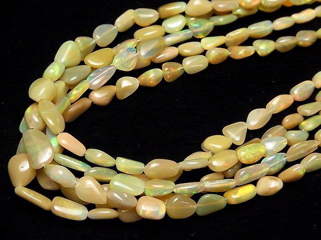 Ethiopia Opal AA+ Nugget 1strand beads (aprx.15inch/36cm)