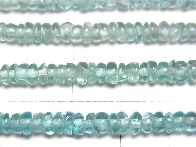 [Video]Apatite AA++ Roundel 1strand beads (aprx.15inch/38cm)