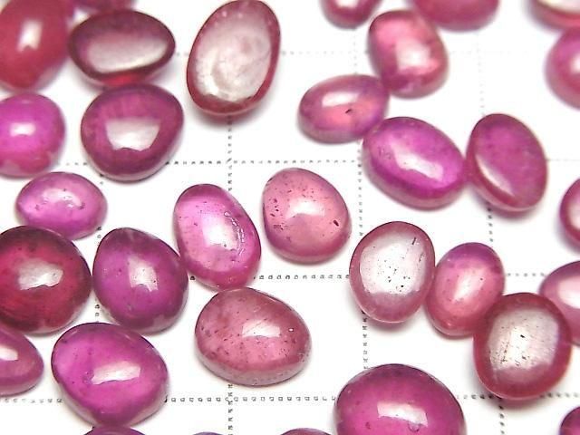 [Video] Ruby AA++ Freeform Cabochon 3pcs